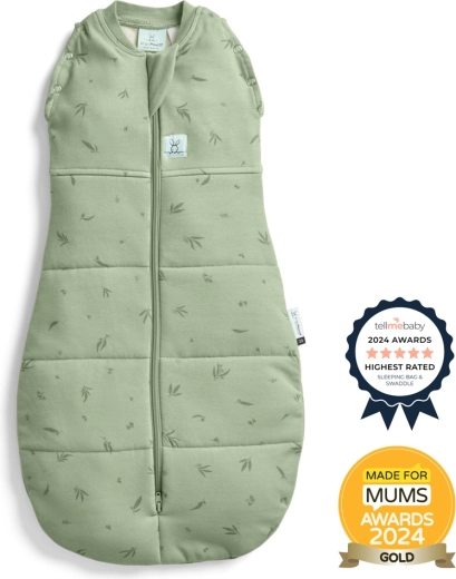 ErgoPouch pólya és hálózsák 2 az 1-ben Cocoon willow 2,5 TOG 0–3 hó (3–6 kg)