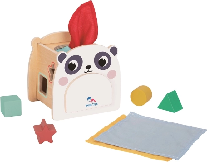 2Kids Toys Panda motorikus kocka