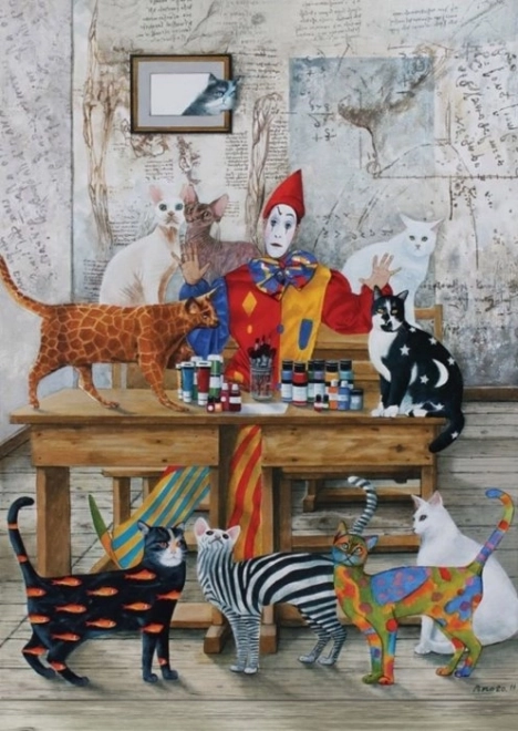 Puzzle ART PUZZLE Az én színes világom 1500 darab