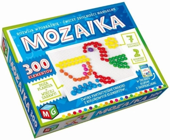 Kreatív mozaik gyerekeknek, 300 darab