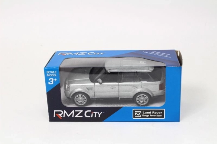RMZ Land Rover Range Rover Sport 1:32 ezüst fém autómodell