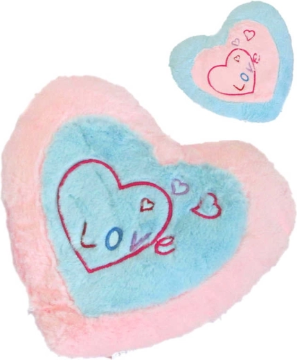 Plüss szív Love 25 cm – 1 darab