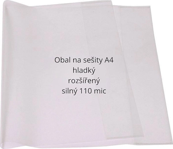 Bővített A4 füzetborítók 110 mikron, 10 db-os készlet CONCORDE