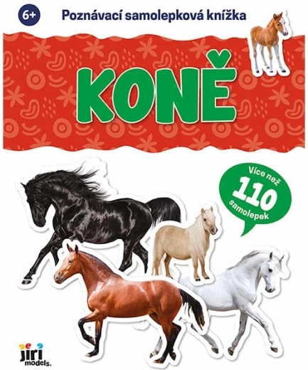 Ismeretterjesztő matricás könyv: Lovak