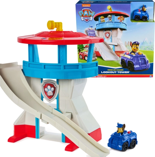 PAW Patrol lesikló torony Chase rendőrautóval a Spin Mastertől