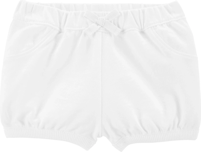 Carter's gyerek rövidnadrág ivory lányoknak 6 hónapos – 9 hó