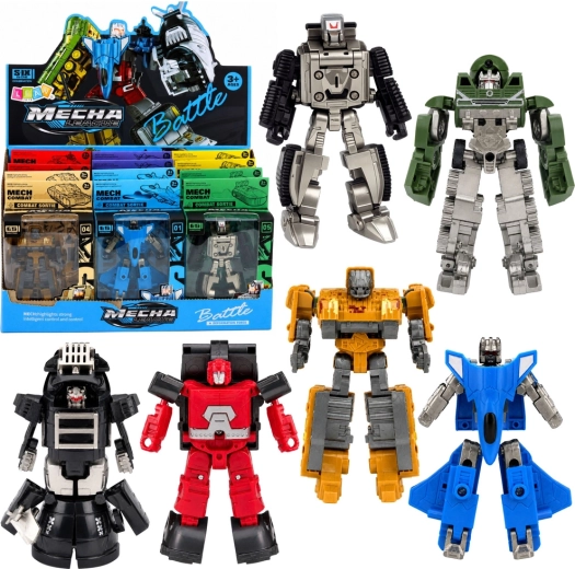 2 az 1-ben robot, amely katonai járművé alakul