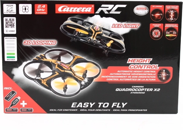 RC X2 kvadrokopter 2,4 GHz
