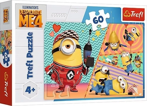 Minionok 60 darabos puzzle Trefl