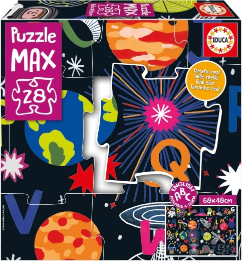 Educa puzzle Űrbéli ábécé 28 darab