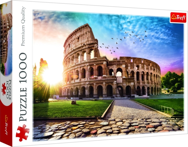 1000 darabos puzzle – A Colosseum a nap sugarában – Trefl