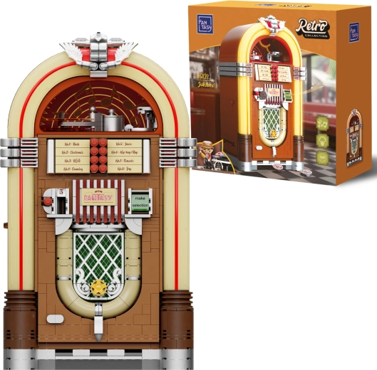 Pantasy retro interaktív építőkockás jukebox (1273 darab)