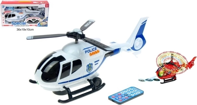 Elemes helikopter pilótával