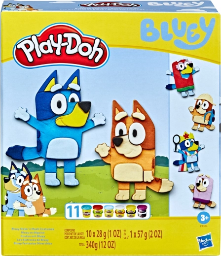 Hasbro Play-Doh kreatív készlet Bluey – jelmezek
