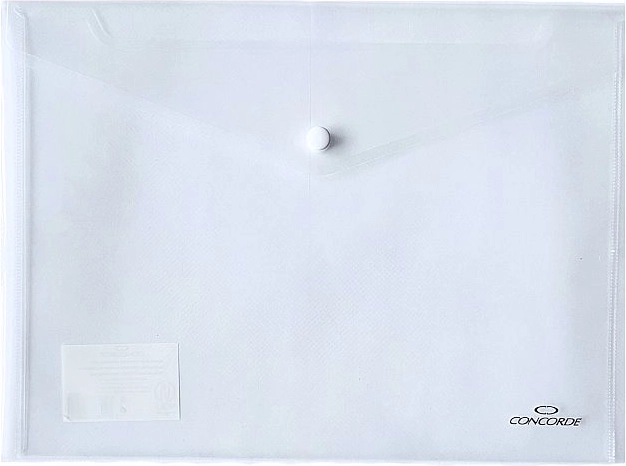 Átlátszó CONCORDE A4 patentos irattartó mappa