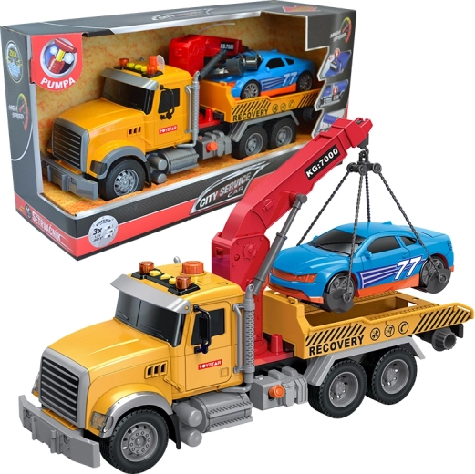 Autómentő versenyautóval 1:12