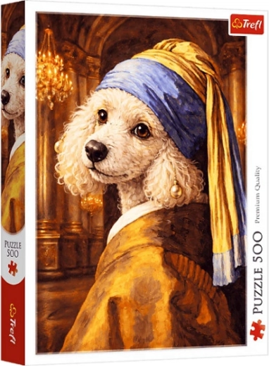 Puzzle 500 darabos Uszkár gyönggyel