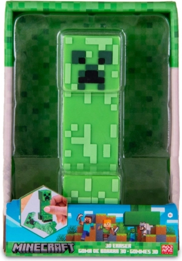 Minecraft 3D radír Creeper