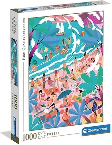 Clementoni High Quality Collection puzzle 1000 darabos Sunday at the Beach