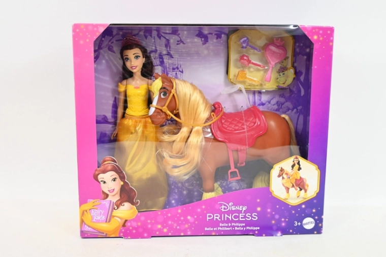 Disney hercegnő Belle Fülöp herceg lovával