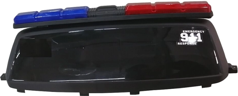 Szélvédő JAMARA US Police 12 V gyermek elektromos autóhoz