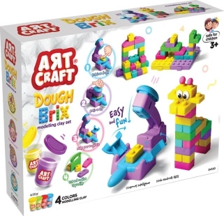 Art Craft modellezőkészlet kockák formázásához 400 g