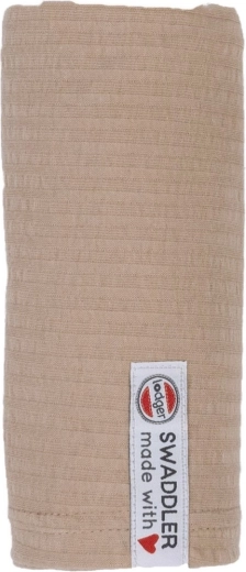 Lodger Swaddler seersucker textil pelenka 70 × 70 cm bézs