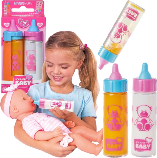 New Born Baby mágikus cumisüvegek babáknak – 2 db