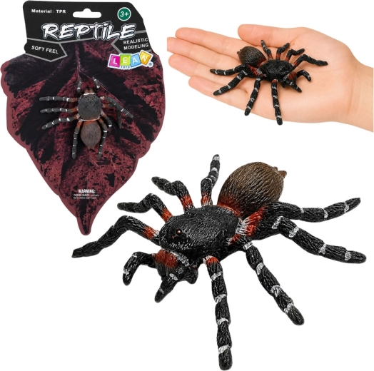 Realistisztikus gumitarantula figura 10 cm