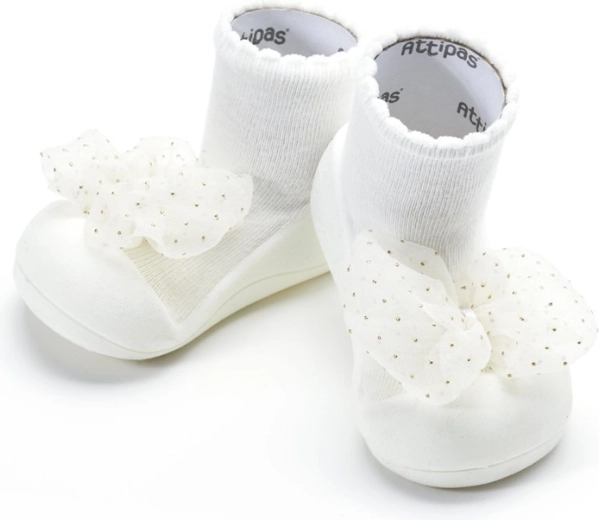 Attipas barefoot cipő Royal fehér, L méret (21,5)