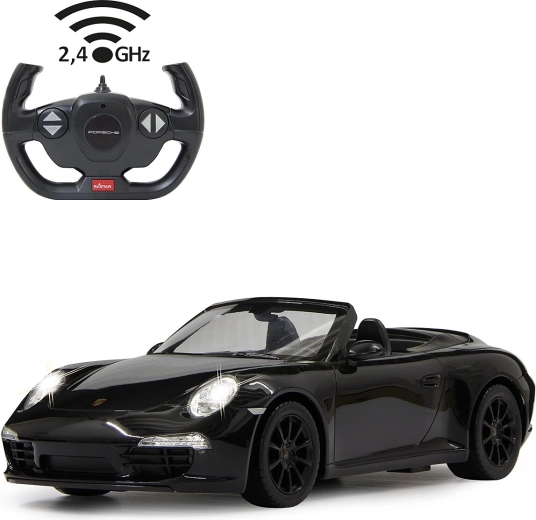 RC autó Porsche 911 Carrera S 1:12 fekete