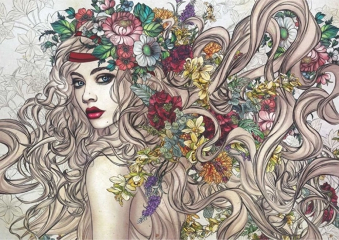 Puzzle Virágok Ereje 1500 darabos