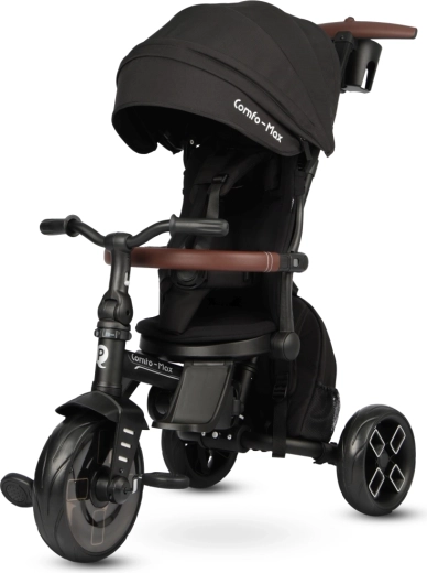 Qplay Comfo Max fekete tricikli