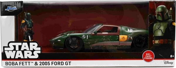 Jada Star Wars Ford GT 2005 1:24 méretarányban Boba Fett figurával
