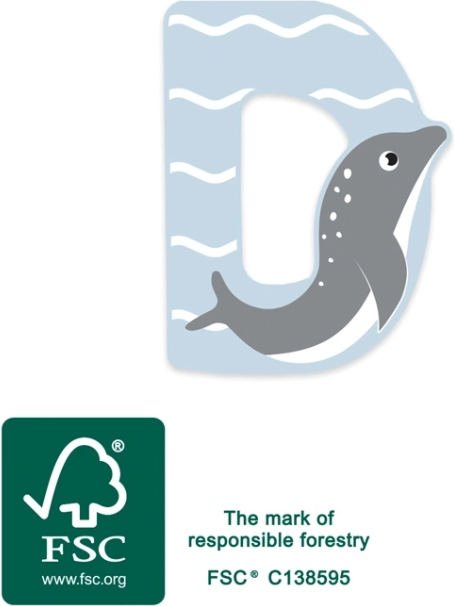 small foot fa betű D