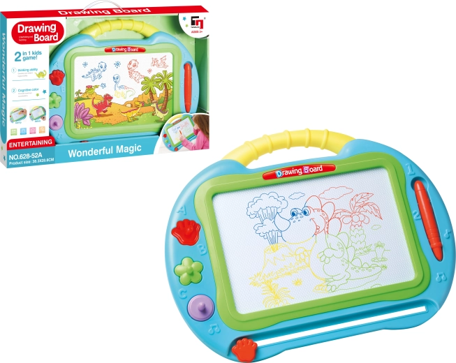 Kétoldalas rajzoló bőrönd 2 az 1-ben SPARKYS