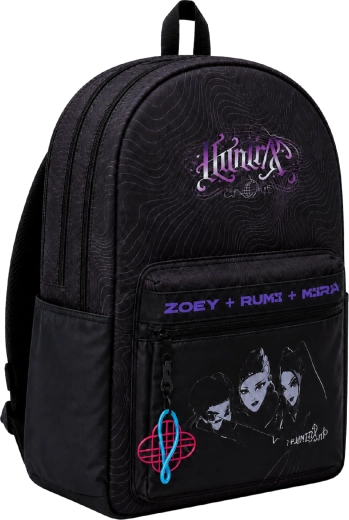 GIM iskolatáska KPop Demon Hunters Huntrix fekete 41 cm