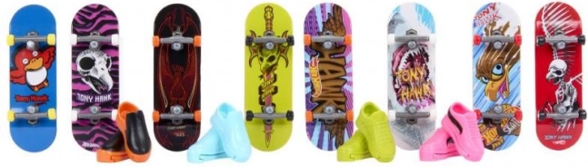 Hot Wheels Fingerboard és Cipők 8 db
