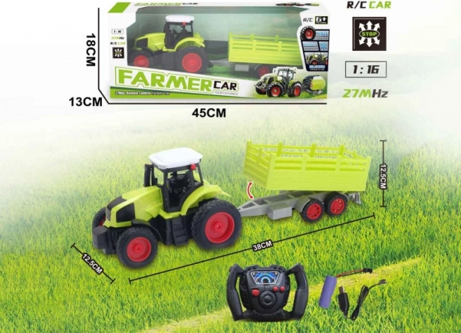 RC traktor gyerekeknek
