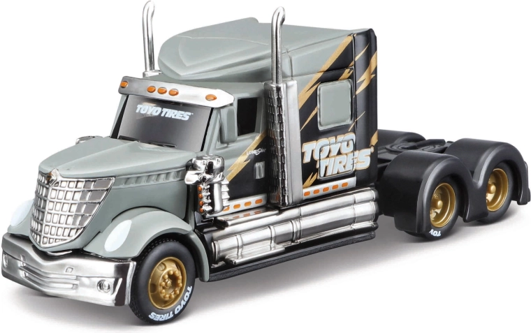 Maisto International Lone Star szürke kamionmodell 1:64