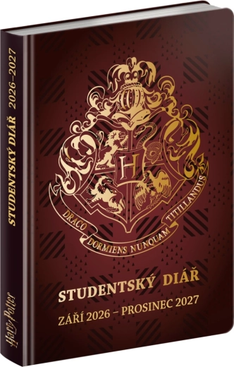 Harry Potter diákhatáridőnapló 2026 szeptember – 2027 december 9,8 × 14,5 cm