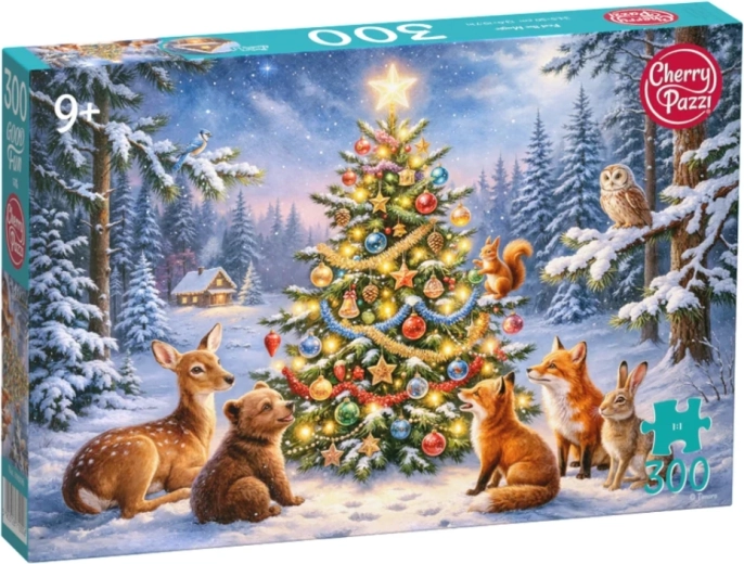 Cherry Pazzi puzzle – Karácsony az erdőben, 300 darabos