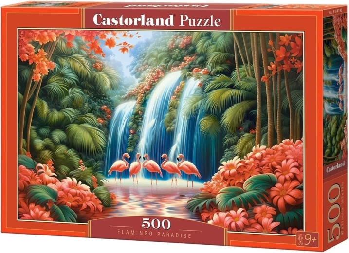 Castorland puzzle egzotikus flamingóvilág 500 darab