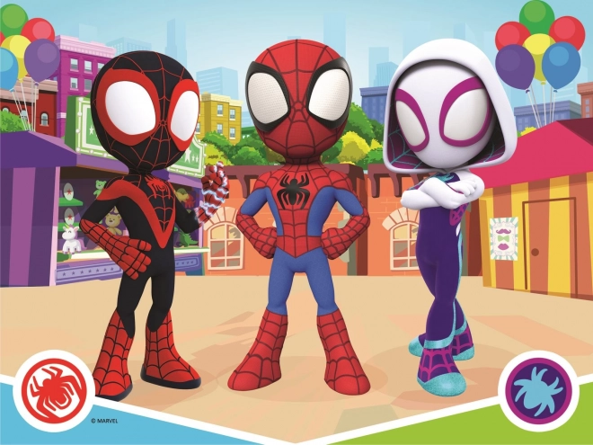 Trefl – 30 darabos puzzle – SPIDEY és barátai kalandjai