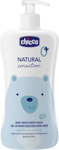 Chicco zuhanygél aloe verával és kamillával Natural Sensation 500 ml (születéstől)
