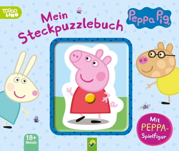 Peppa Pig – az én berakós puzzle könyvem (németül)
