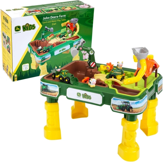 John Deere Farm gyermek játszóasztal homokozóval