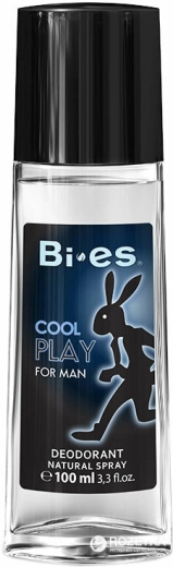 Férfi parfümös dezodor üvegben BI-ES Cool Play 100 ml