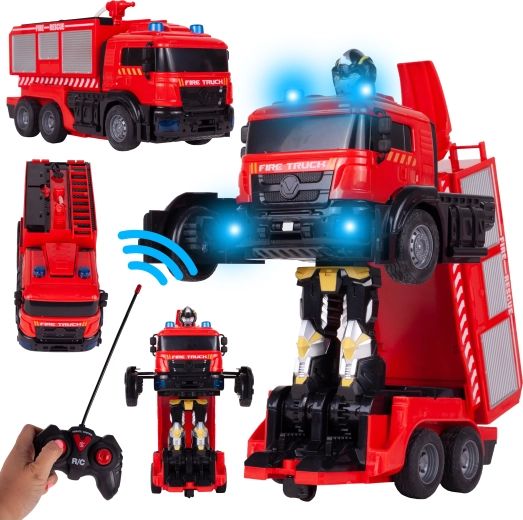 RC átalakuló tűzoltó robot