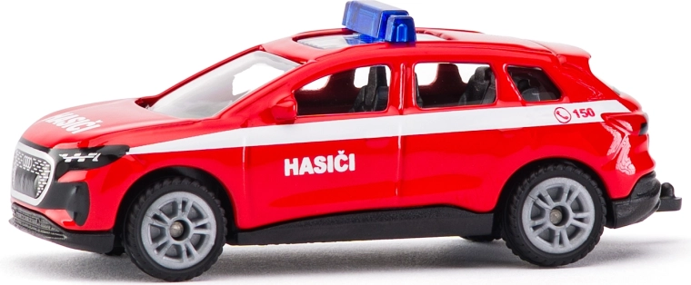 Siku Audi Q4 e-tron tűzoltósági parancsnoki jármű – cseh változat